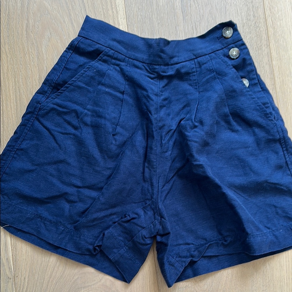 Navy Blue Women's Shorts